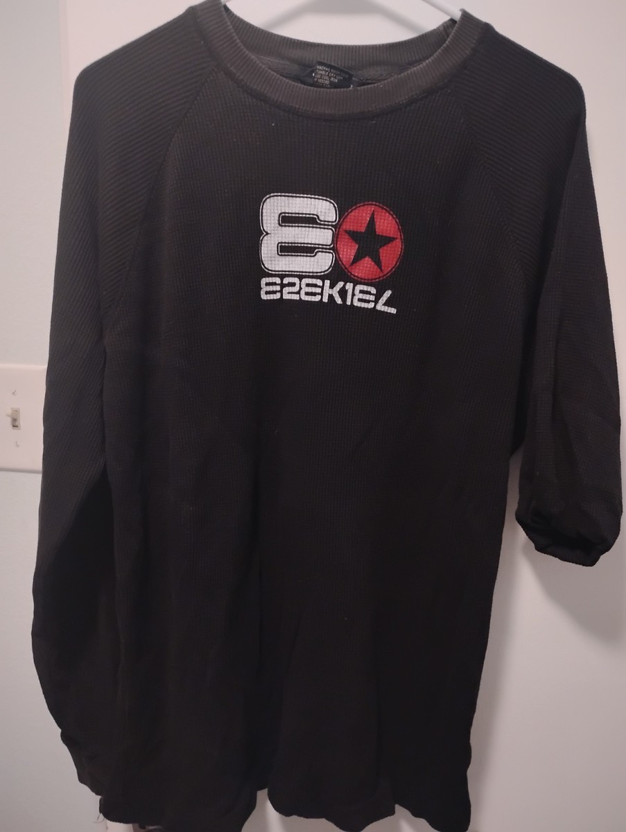 EZEKIEL VINTAGE SKATEBOARDING LONG SLEEVE SHIRT T-SHIRT ZERO