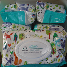 Mama Bear Gentle Fragrance Free Baby Wipes 7 Pack - 100 Count Each