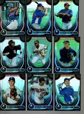 2013 Bowman Platinum Top Prospects Complete Set TP-AA - TP-ZW  50 Cards