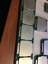Intel Xeon Processor List  READ BELOW  Lot of 17 