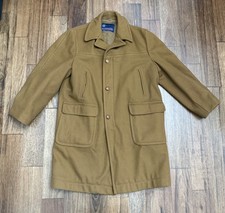Vintage McGregor Lined Tan OverCoat Mens Size 42