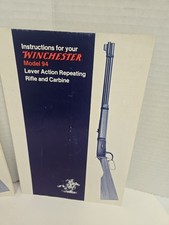 Winchester Model 94 Lever Action Rifle Carbine Original Owners Manual Parts