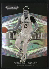 2022 Panini Prizm Draft Picks #BR-WK Walker Kessler Brilliance Prizms Silver
