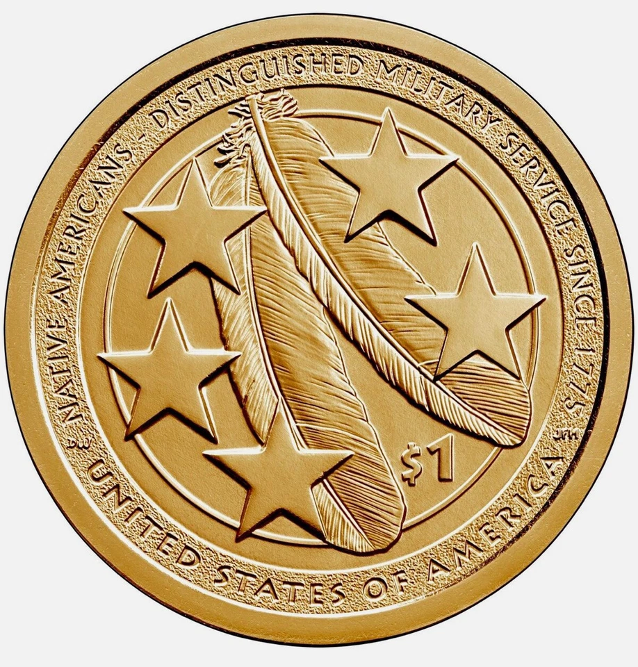 Juego de 17 monedas de dólar nativos americanos Sacagawea 2009-2025 Foto 4 de 4