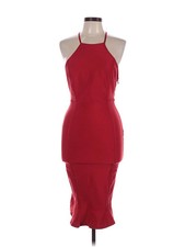 PrettyLittleThing Women Red Cocktail Dress 10