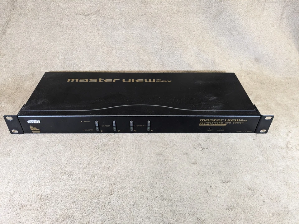 ATEN MASTER VIEW Max 4 PORT KVM SWITCH PS2 USB CS-1754 Multiplatform - Image 2 of 4