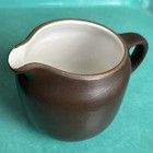 Heath Ceramics Creamer & Sugar Bowl With Lid Set in White & Brown MCM — photo 5