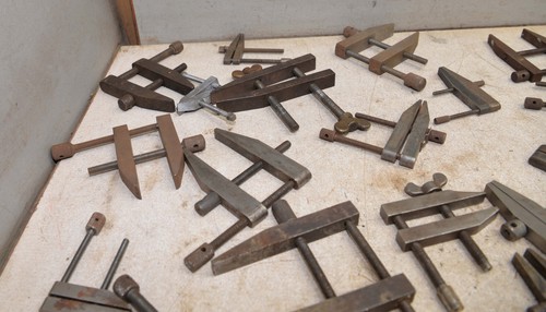 33 Parallel clamps machinist tool maker set up Brown & Sharpe & more collectible - Picture 2 of 10
