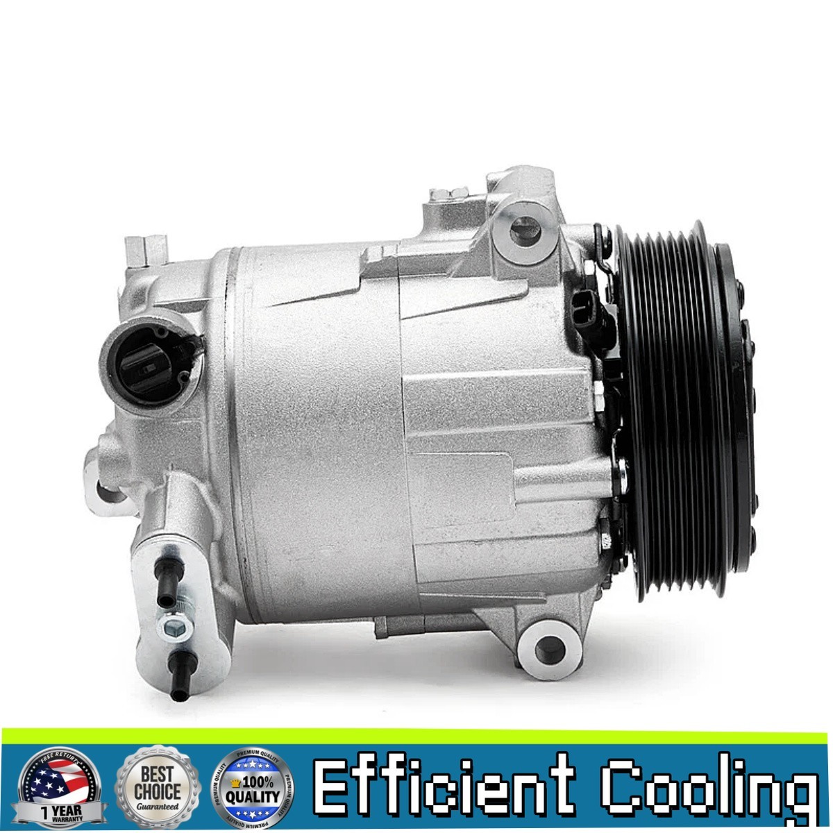 Maserati Ghibli 2014-2019 Compressor with bracket P/N 01141230
