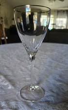 Lenox Encore Platinum crystal wine glass 8