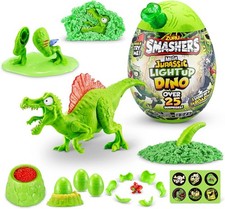 Smashers Mega Jurassique Lumineux Dino Œuf Spinosaurus, Surprises Intérieur