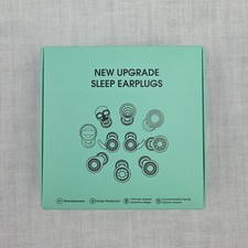 Upgrade Sleep Earplugs For Sound Reduction Silicone Antibacterial Washable