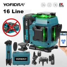 16 Line Wasserwaage Selbstnivellierend Kreuzlinienlaser Laser Level für Makita 