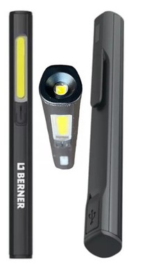 BERNER Alu Pen light Slim Taschenlampe Handlampe Werkstattlampe