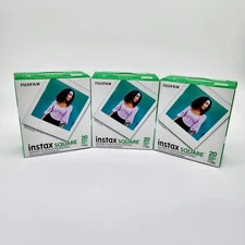 3x Boxes: Fujifilm Instax Square Instant Film (60 Total Exposures) [Exp 10/2026]