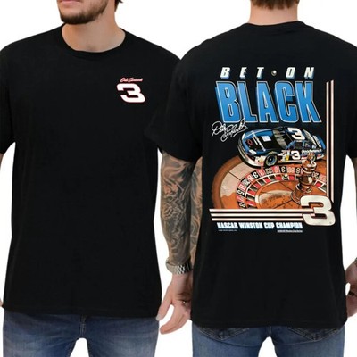 Dale Earnhardt 1993 Nascar TShirt, Bet On Black tee, Number 3 Racing shirt
