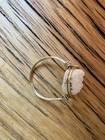 Ring Gold Tone Druzy Stone — photo 3
