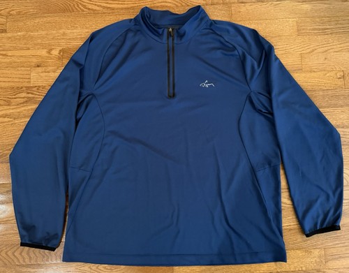 Greg Norman Play-Dry Blue Golf Polo Shirt Men’s Size Medium, Has a Few