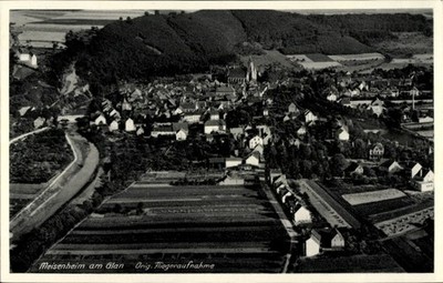Postcard Meisenheim am Glan Palatinate, aerial photo - 11105843