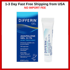 Acne Treatment Gel, Retinoid Treatment for Face with 0.1 Adapalene, 15g Tube