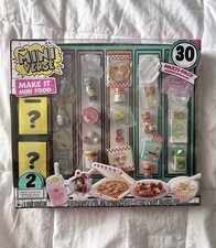 MGA Mini Verse Make It Mini Food 30 Piece Set Play Time Grocery Model Toys