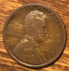 1919-D Lincoln Wheat Cent Woody Improper Alloy Mix Error Unique Eye Appeal Penny