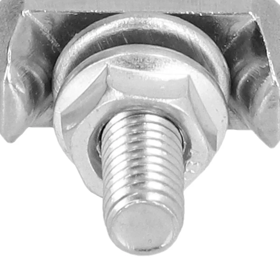 Screws 19116852 Stainless Steel Battery Terminal ReplacementSilver Portable 2Pcs - Image 3 of 4