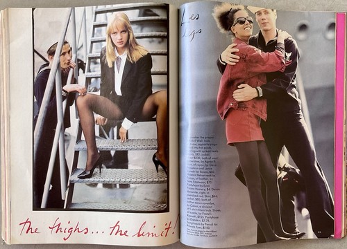 MADEMOISELLE Magazine VTG Fall Fashion Issue - September 1987 w/ Sandy Zatezalo - Picture 9 of 13