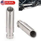 2PCS Silver Exhaust Pipe Muffler For Indian Scout Sixty Bobber Twenty 2015-2025