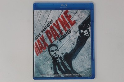 Max Payne Unrated Blu-ray Disc Mark Wahlberg
