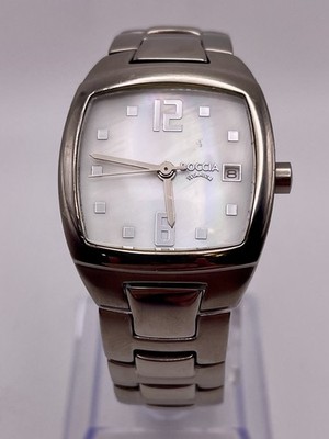 Boccia Titanium Women s Watch WR 30M New Battery