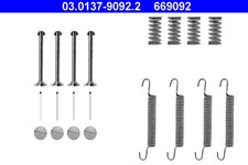 ATE Zubehörsatz Feststellbremsbacken 03.0137-9092.2 für OPEL OMEGA CALIBRA V87