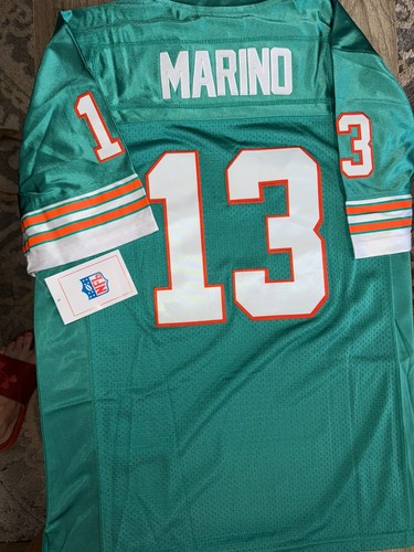 BRAND NEW #13 Dan Marino THROWBACK Jersey MIAMI DOLPHINS size Medium