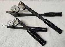 2 Ridgid Tubing Pipe Benders 3/8" & 1/4" O.D. Model 406 & 404 Bender Fittings