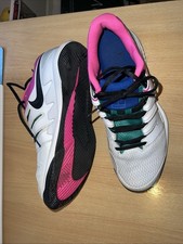 Nike Zoom Vapor C HC bianco tinta platino UK 9 Eur 44