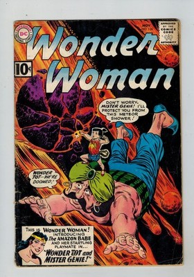 Wonder Woman (1942) # 126 (3.0-GVG) (2438744) Wonder Tot and Mister Genie! 1961