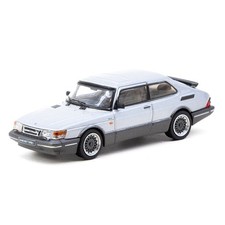 Tarmac 1/64 SAAB 900 TURBO Diecast Model Car -SILVER-