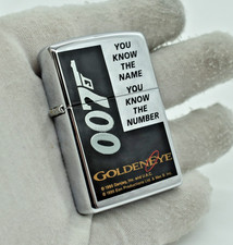 Zippo- JAMES BOND 007 GOLDENEYE LIGHTER, 1996, You Know The Name, NEW