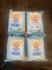 Arm  Hammer Kids Face  Body Wet Wipes 4 pack