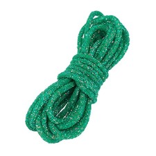 Sequins Rope, 5.5 Yard 6mm Sequins Rhinestone Tube Cord, Green