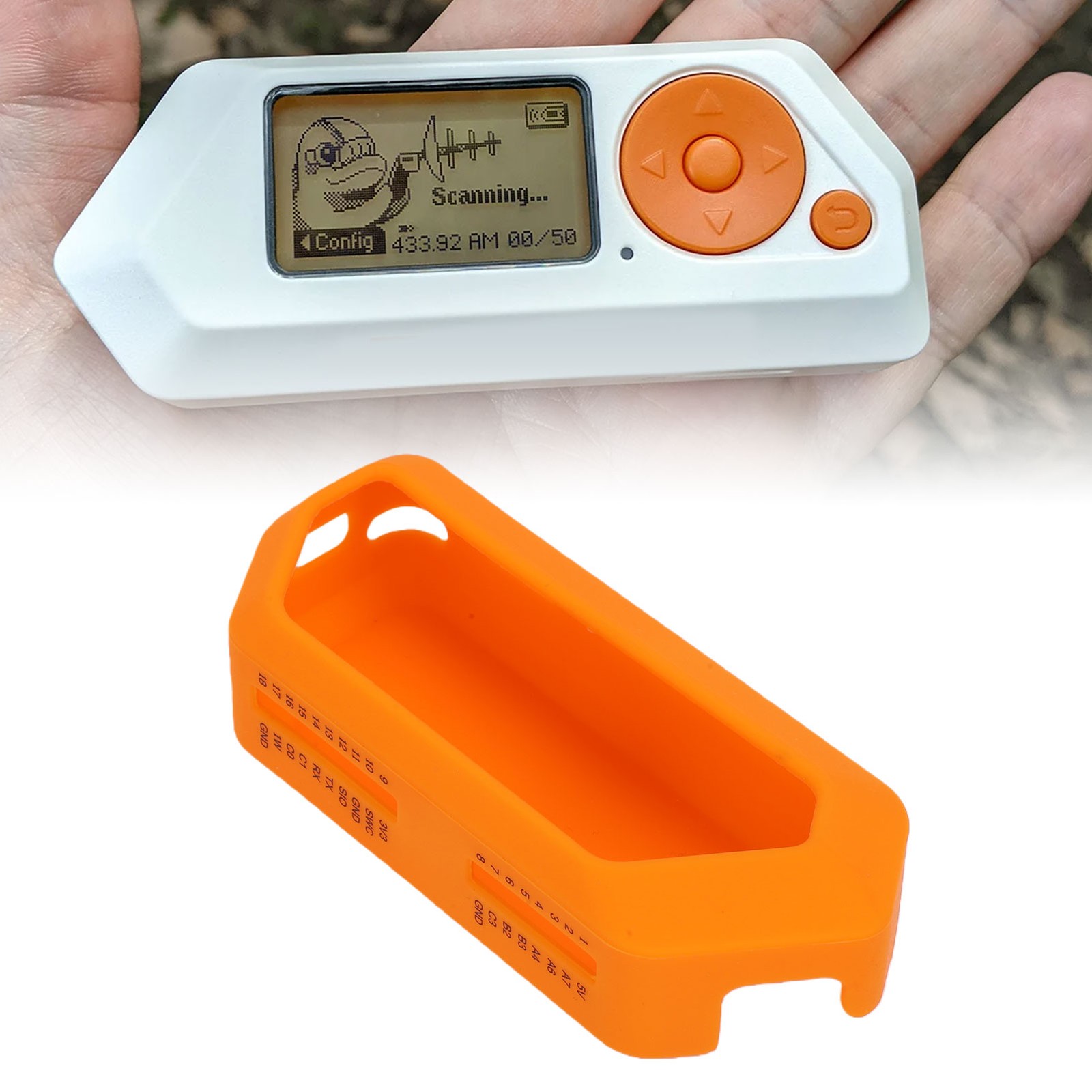 Shockproof Silicone Cover Fit For Flipper Device.