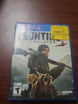 Hunting simulator Sony playstation 4