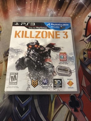 Killzone 3 MINT DISC Sony PlayStation 3 PS3 SIE Interactive Entertainment PSN