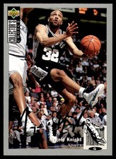 1994 Collector's Choice Silver Signatures #64 Negele Knight - San Antonio Spurs