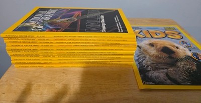 Pick Your Own National Geographic Bundle - NEVER READ & WITH ORIGINAL INSERTS