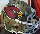 Anquan Boldin Arizona Cardinals Camo Full-Size Authentic Autographed Helmet