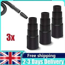 3 Vacuum Cleaner Power Sander Dust Extractor Hose Universal Adaptor Adapter Tool