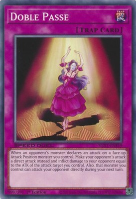 3 x Doble Passe - SGX1-ENE19 - Common - 1st Edition Near Mint, English YGO