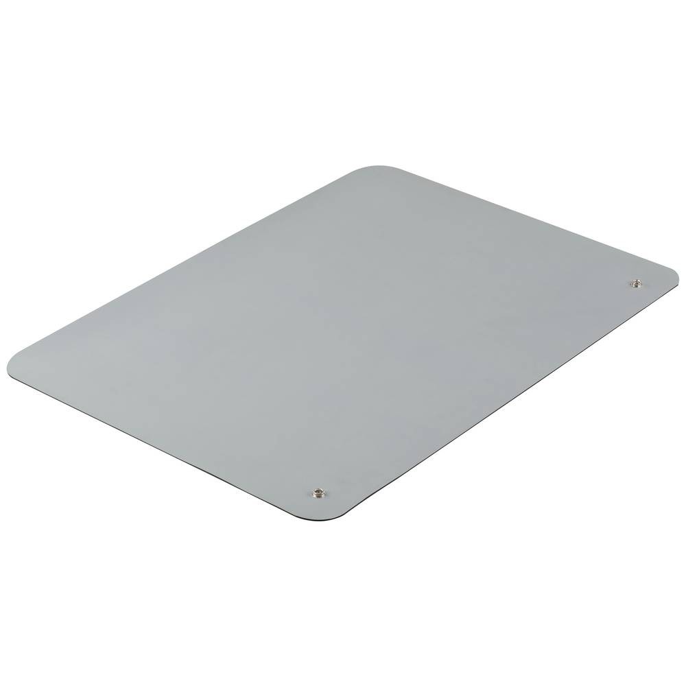 Tapis ESD gris TRU COMPONENTS TC-12356304 de dimensions 610x450x2 mm pour poste de travail