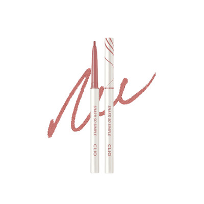 CLIO Sharp So Simple Waterproof Pencil Liner #09 Rose 0,14 g - rosa Eyeliner